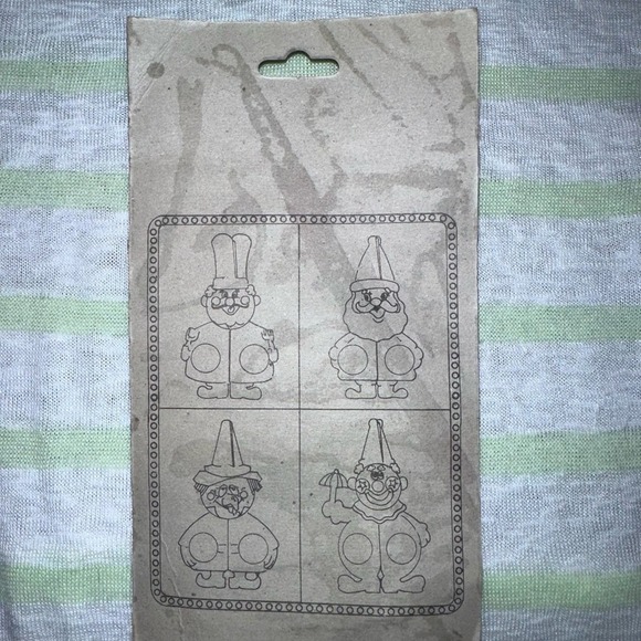 NOS Vintage Jr Scissors Clown Design Hong Kong - Picture 3 of 6